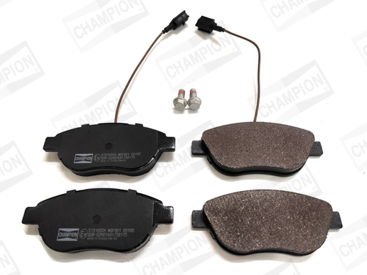Kit de plaquettes de frein, frein à disque CHAMPION 573165CH
