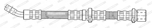 Flexible de frein FERODO FHY3101