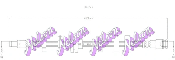 Flexible de frein KAWE H4277