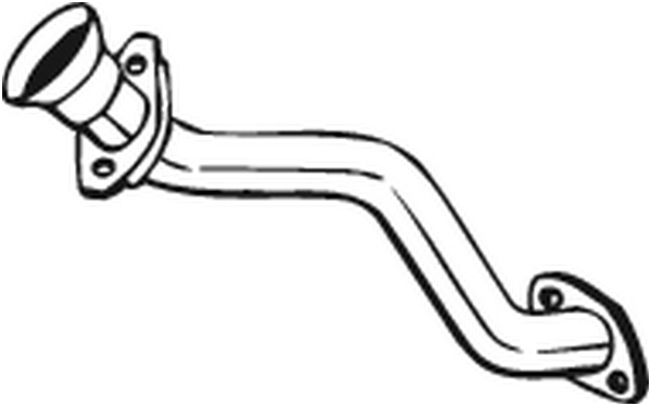 Tuyau d'échappement KLOKKERHOLM 751-363