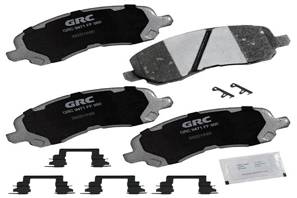 Kit de plaquettes de frein, frein à disque GRC Prime GPRD866