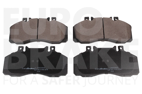 Kit de plaquettes de frein, frein à disque EUROBRAKE 5502229976