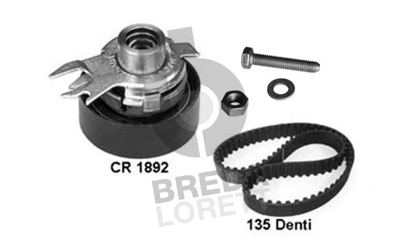 Kit de courroie crantée BREDA LORETT KCD0048