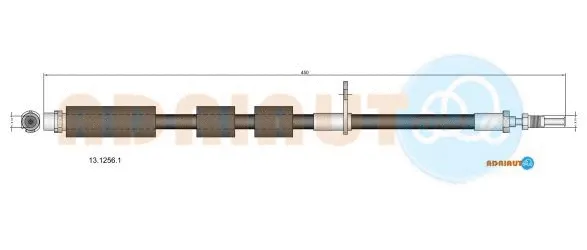 Flexible de frein ADRIAUTO 13.1256.1