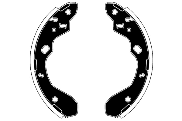 Jeu de mâchoires de frein RAICAM RA28870