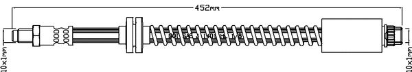 Flexible de frein JURATEK JBH1068