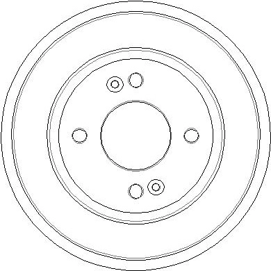 Tambour de frein National NDR370