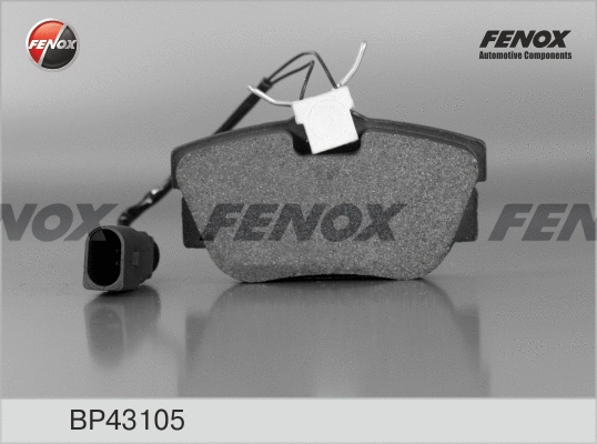Kit de plaquettes de frein, frein à disque FENOX BP43105