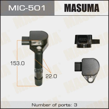 Bobine d'allumage MASUMA MIC-501