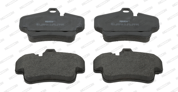 Kit de plaquettes de frein, frein à disque FERODO FDB4329