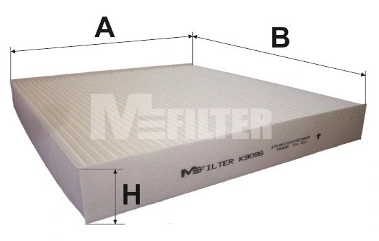 Filtre, air de l'habitacle MFILTER K 9096