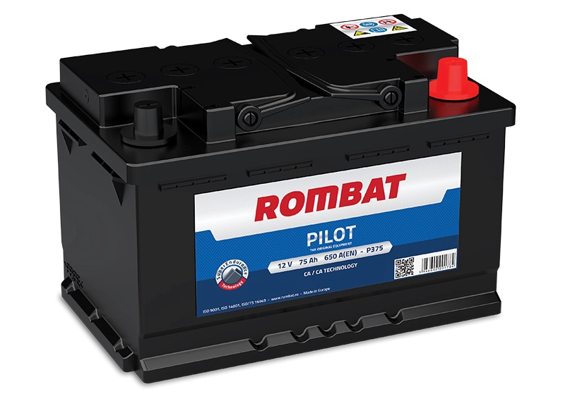Batterie de démarrage ROMBAT P375N