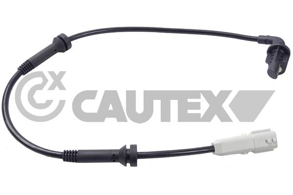 Capteur, vitesse de roue CAUTEX 755260