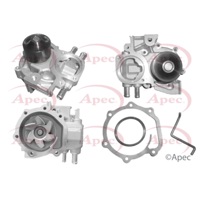 Pompe à eau, refroidissement du moteur APEC AWP1493