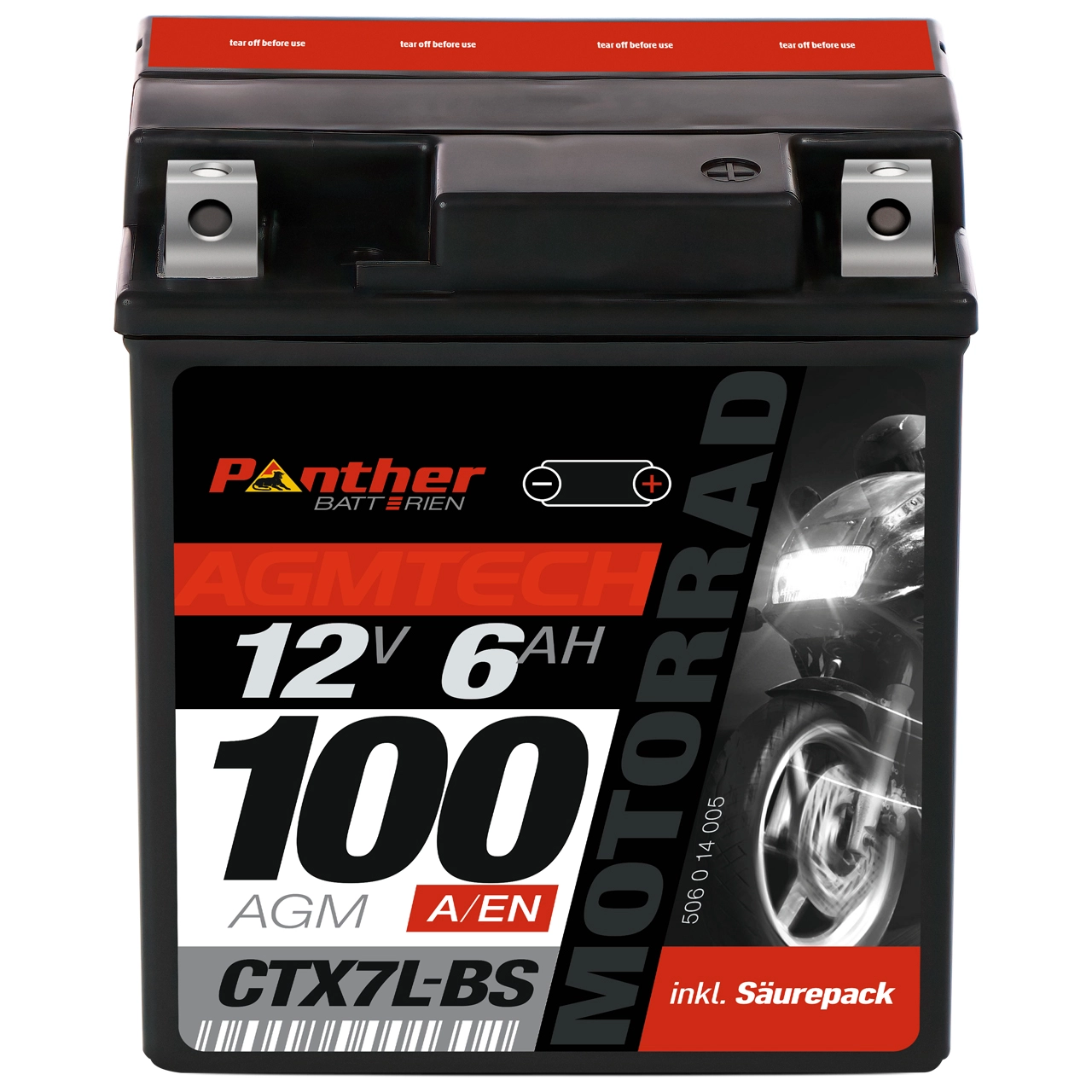 Batterie de démarrage PANTHER-BATTERIEN MB.5061477