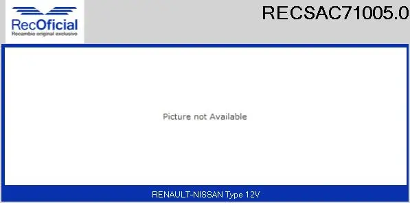 Compresseur, climatisation RECOFICIAL RECSAC71005.0