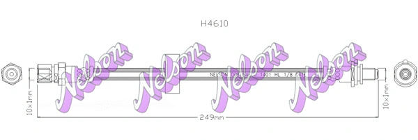 Flexible de frein KAWE H4610