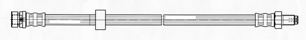 Flexible de frein CEF 512206