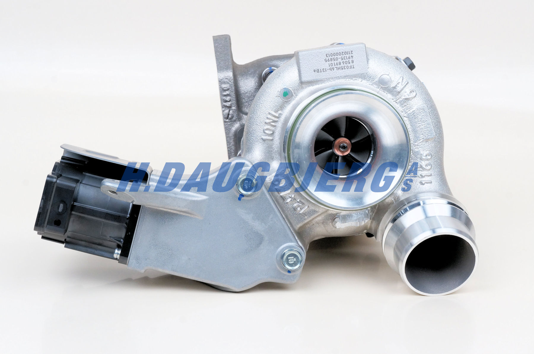 Turbocompresseur, suralimentation H. Daugbjerg 49135-05895