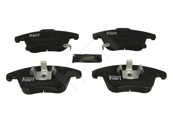 Kit de plaquettes de frein, frein à disque HART 254 289