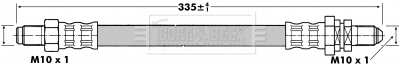 Flexible de frein BORG & BECK BBH6656