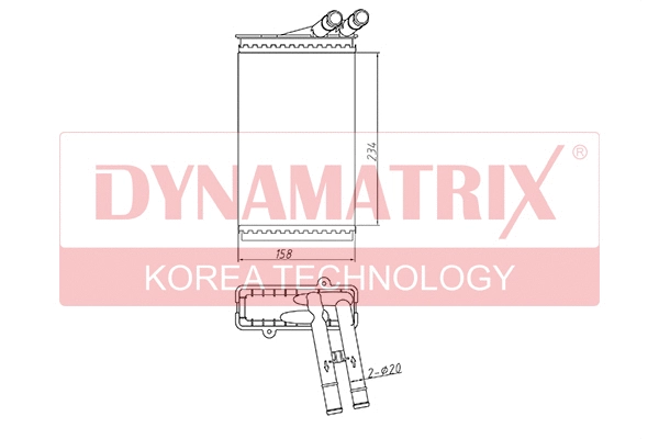 Système de chauffage DYNAMATRIX DR70224