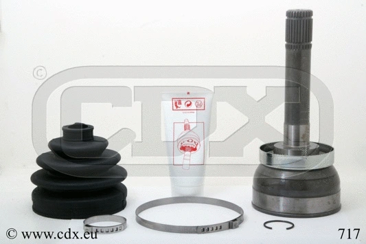 Jeu de joints, arbre de transmission CDX 717