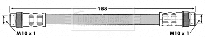 Flexible de frein BORG & BECK BBH6838