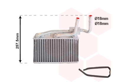 Système de chauffage VAN WEZEL 06006600