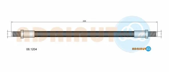 Flexible de frein ADRIAUTO 08.1204
