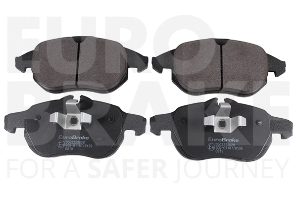 Kit de plaquettes de frein, frein à disque EUROBRAKE 5502223628