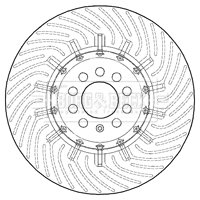 Disque de frein BORG & BECK BBD5810S