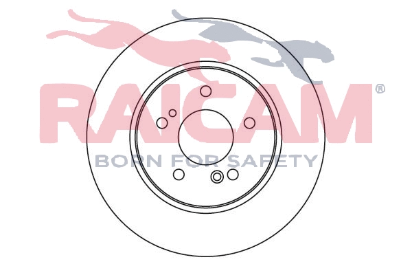 Disque de frein RAICAM RD00453