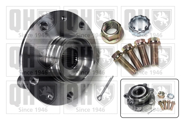 Kit de roulements de roue QUINTON HAZELL QWB1539