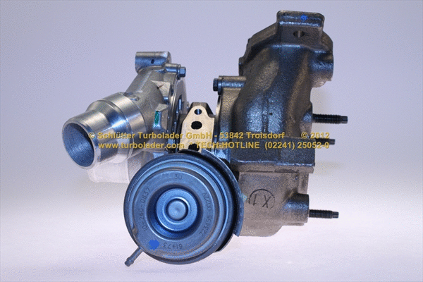 Turbocompresseur, suralimentation SCHLÜTTER TURBOLADER 166-01435MAX