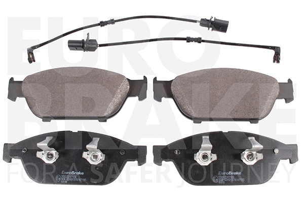 Kit de plaquettes de frein, frein à disque EUROBRAKE 55022247106