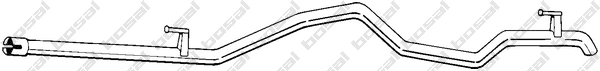 Tuyau d'échappement KLOKKERHOLM 665-377