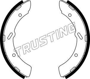 Jeu de mâchoires de frein TRUSTING 253.706