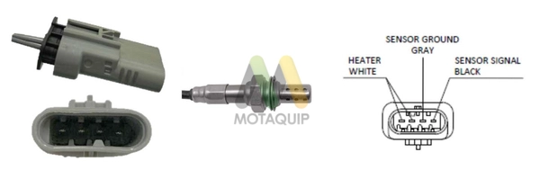 Sonde lambda MOTAQUIP LVOS2028