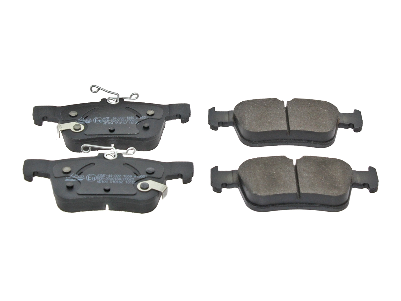 Kit de plaquettes de frein, frein à disque A.Z. Meisterteile AZMT-44-022-1859