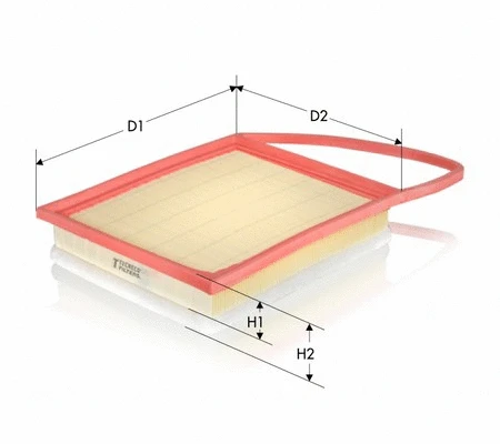 Filtre à air TECNECO FILTERS AR3585PMS