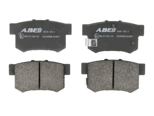 Kit de plaquettes de frein, frein à disque ABE C24005ABE