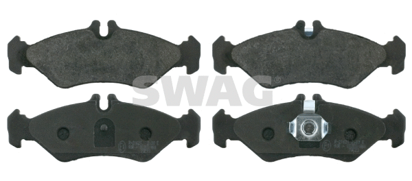 Kit de plaquettes de frein, frein à disque SWAG 10 91 6162