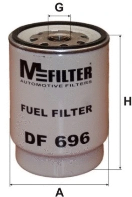 Filtre à carburant MFILTER DF 696