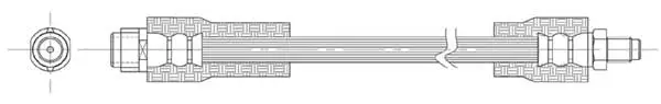 Flexible de frein Technika 37815