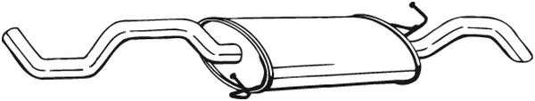 Silencieux arrière BOSAL 281-373