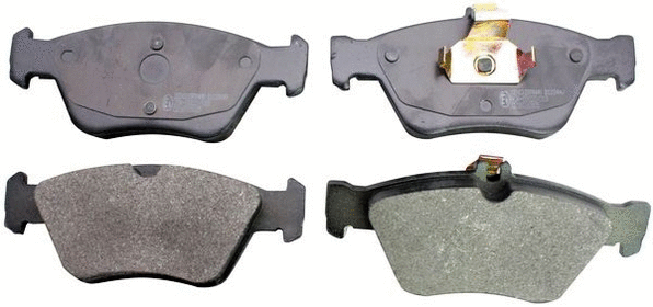 Kit de plaquettes de frein, frein à disque DENCKERMANN B110449