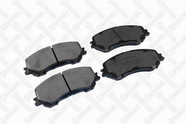 Kit de plaquettes de frein, frein à disque STELLOX 000 706B-SX