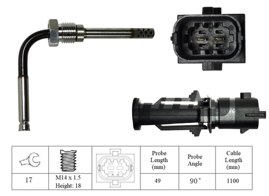 Capteur, température des gaz LEMARK LXT076