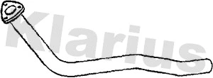 Tuyau d'échappement KLARIUS 142734